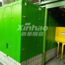  上海南平金屬制品廠 主營 工業消聲器 隔聲罩