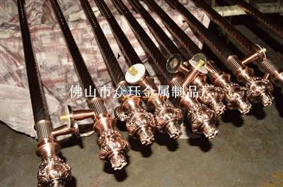 經(jīng)典仿古銅酒店大門拉手 佛山眾鈺金屬制品廠